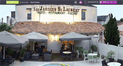 Desktop Screenshot of jardins-saint-laurent.com